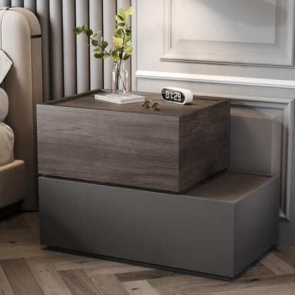 Modern Nightstand Stackable Storage Drawers, Modular Bedroom Furniture Set by Svimi