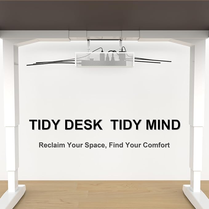 Under Desk Cable Management Tray - Image 3
