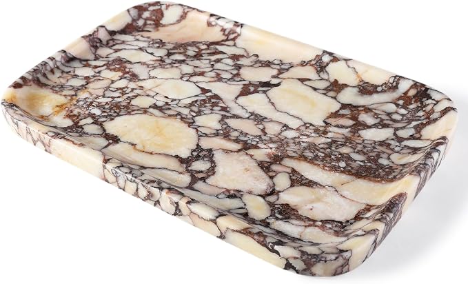 Calacatta Marble Vanity Trays, Marble Bathroom Tray Countertop, Luxury - Image 2