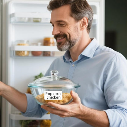 1000 Blank Removable Freezer Labels, Date Label 1x2 Inch Food Storage Stickers - Image 6