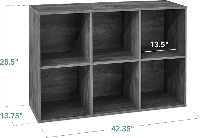 Best Choice Products 6-Cube Storage Organizer, 13.5in Shelf Opening, Display - Image 2