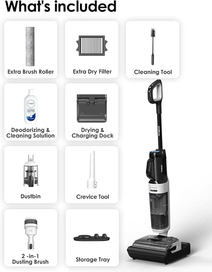 Tineco Floor One Switch S6 Stretch Breeze Wet Dry Vacuum Cleaners, Floor - Image 9