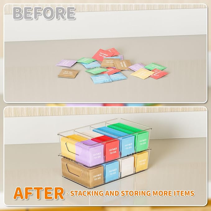 Stackable 6 Pack Snack Organizer - Image 4