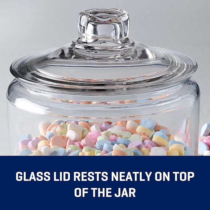 Anchor Hocking Heritage Hill 1 Gallon Glass Jar - Image 4
