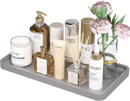 Weenson Bathroom Vanity Tray for Perfume Makeup Jewelry Decor Candle, Bamboo by Weenson