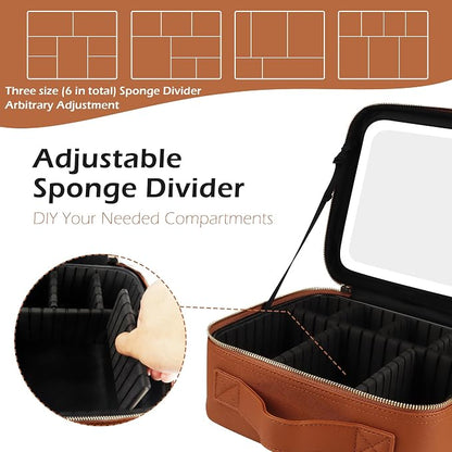 MOMIRA Travel Makeup Bag Cosmetic Bag Makeup Organizer Bag - Image 4