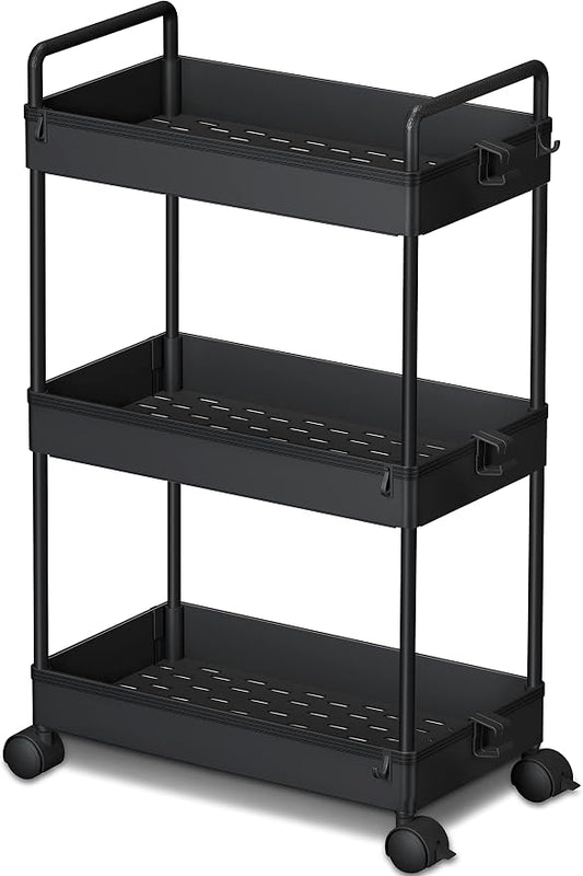 Ronlap 3 Tier Slim Rolling Storage Cart by Ronlap