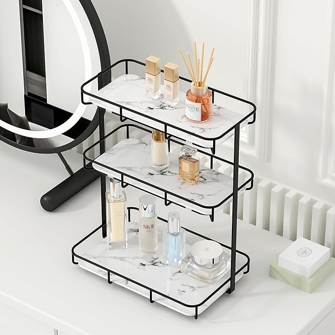 Bathroom Organizer Countertop Perfume Organizer Makeup Organizer Cosmetics by Dobbyby