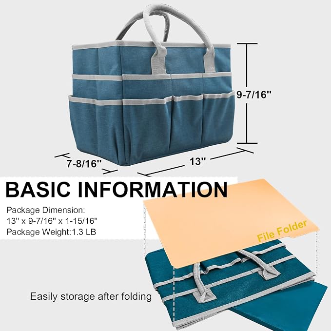 Cupohus Art Organizer Craft Storage Tote Bag - Image 3