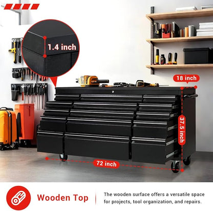 CT Copper Tailor 72-inch Rolling Tool Chest - Image 6