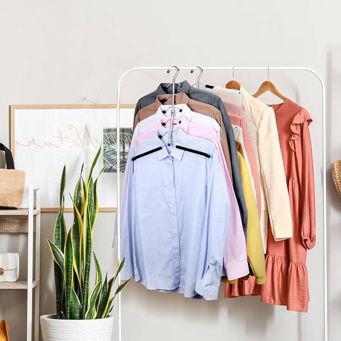DOIOWN Clothes Hangers Space Saving: 6 Tier Coat Hanger Space Saving Hangers - Image 6