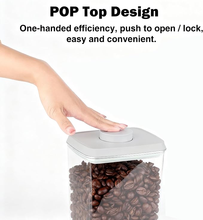Large Pop Airtight Food Storage Containers Set - Image 2