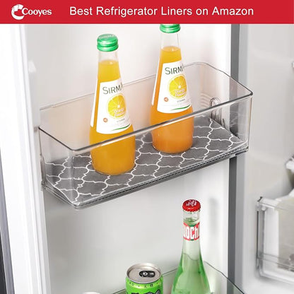 Cooyes Refrigerator Liners, Non-Slip Fridge Liners Washable, Absorbent - Image 7