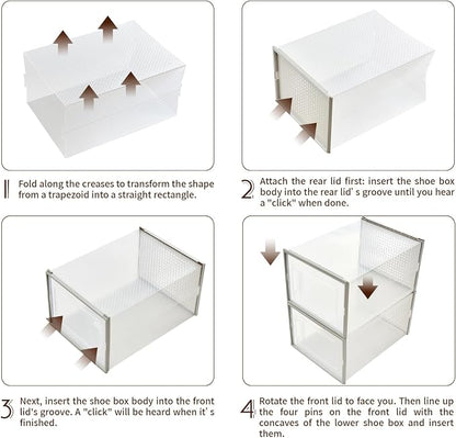 Shoe Boxes, Stack Without Toppling Modular storage boxes combine freely - Image 8