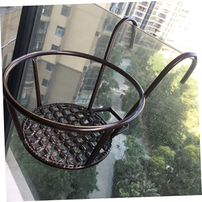 3pcs Hanging Flower Pot Rack Decorative Iron Planter Holder - Image 5