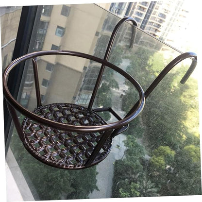 3pcs Hanging Flower Pot Rack Decorative Iron Planter Holder - Image 5