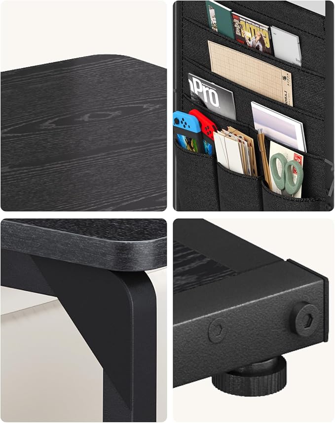 Small Black TV Tray, Trays Table - Image 9
