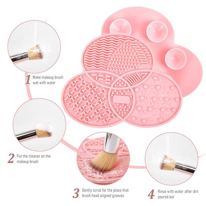 Makeup Brush Cleaning Mat & Drying Rack - Image 6