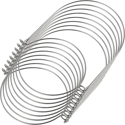 DOITOOL Mason Jar Wire Handles 8 Pack Stainless Steel Wire Hangers Compatible by DOITOOL