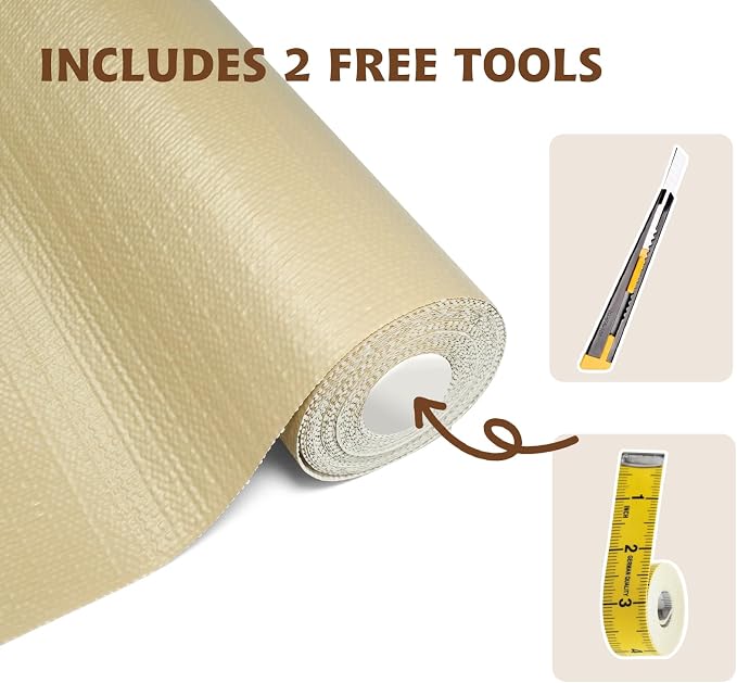 Shelf Liners for Kitchen Cabinets 12in x 20FT, Non Adhesive Drawer Liner Pure - Image 3
