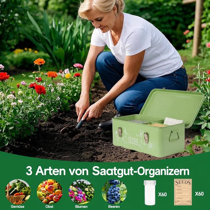 60 Slots Seed Organizer Storage Box - Image 9