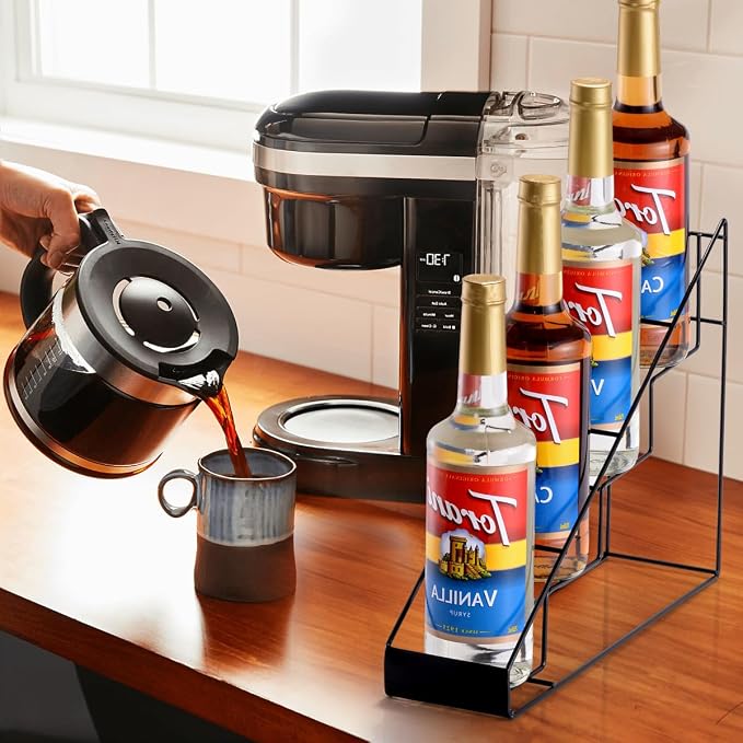 Coffee Syrup Rack for Coffee Bar Accessories, Fits - Image 2