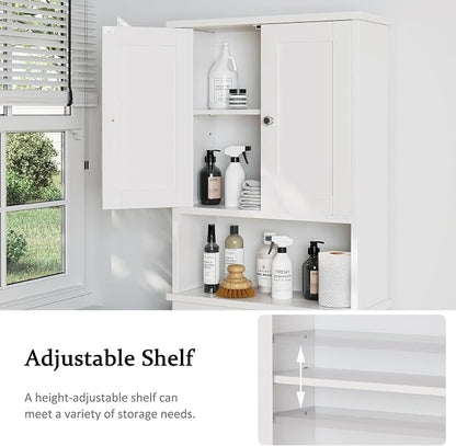 Over the Toilet Storage Cabinet, Bathroom Storage Organizer Over Toilet - Image 4