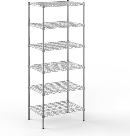 21" Deep x 30" Wide x 74" Height Wire Shelving Kit | 6-Tier | NSF Commercial by Regal+Altair