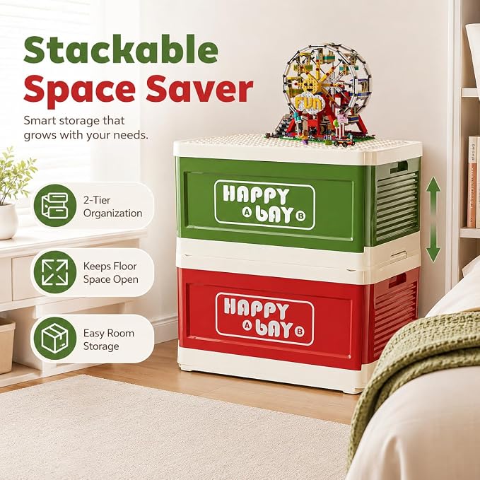 21L 22 Qt Folding Storage Box - Image 3