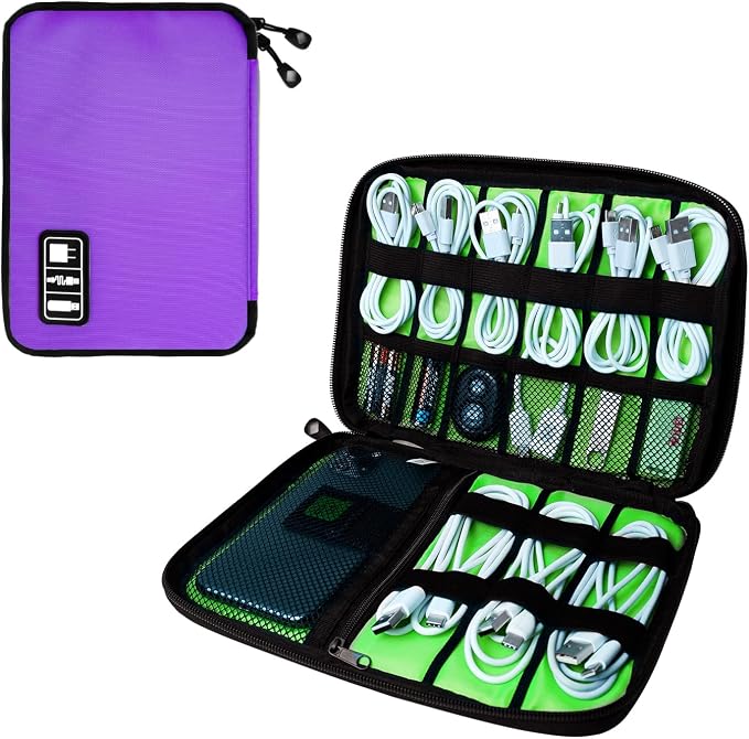 Lcsmaokin Electronics Travel Organizer, Portable Waterproof Electronic Travel by Lcsmaokin