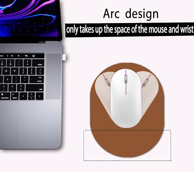 Small Mouse Pad, Waterproof Non-Slip Rubber Bottom, Wireless Mouse, Laptop - Image 2