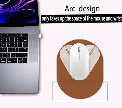 Small Mouse Pad, Waterproof Non-Slip Rubber Bottom, Wireless Mouse, Laptop - Image 2