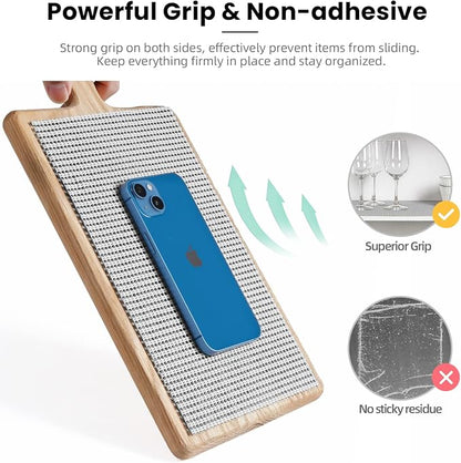 BAGAIL Non-Adhesive Shelf Liner, Thick Strong Grip Drawer Liners - Image 3