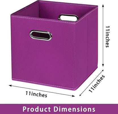 Fabric storage bins Cubes, Fabric Cube Organizer - Image 2