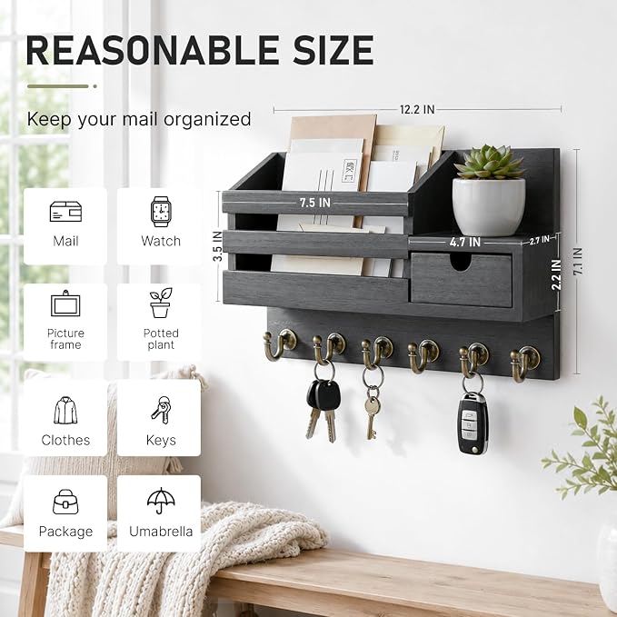 FifthQuarter Key and Mail Holder - Image 2