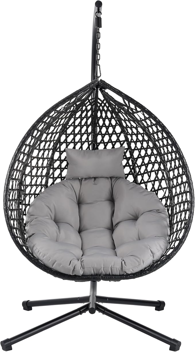 SOFTSEA Outdoor Wicker Egg Chair - Image 7