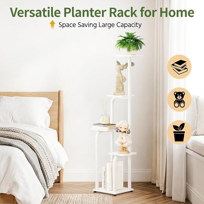 LASZOLA 5 Tiered Plant Stand Tall - Image 8