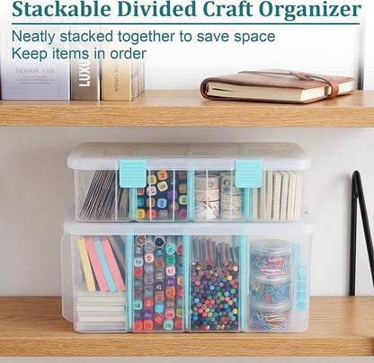 BTSKY Clear Plastic Dividing Storage Box - Image 8