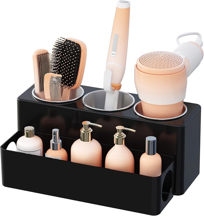 Lifewit Hair Tool Organizer Countertop, Removable Blow Dryer Holder by Lifewit