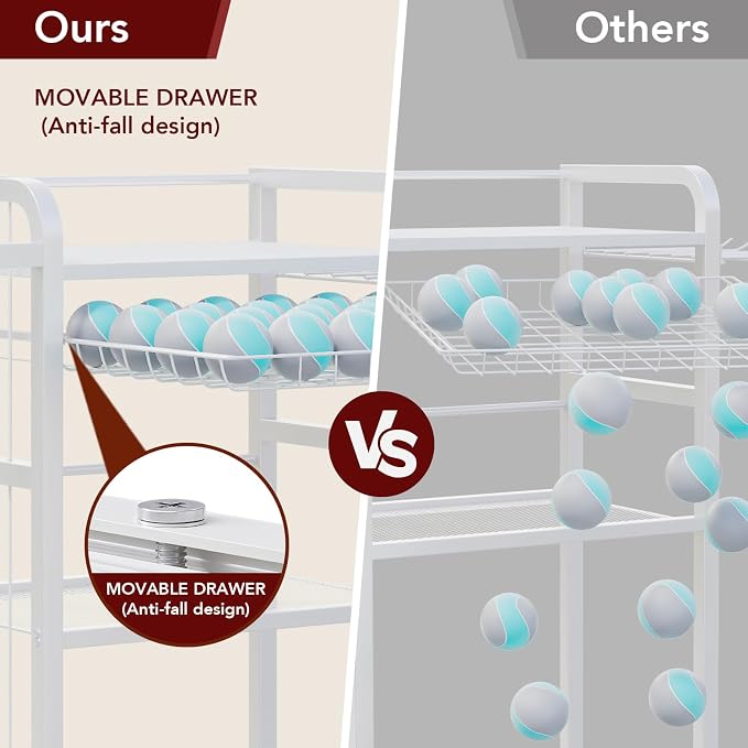 Garage Sports Equipment Organizer, Ball Storage - Image 4