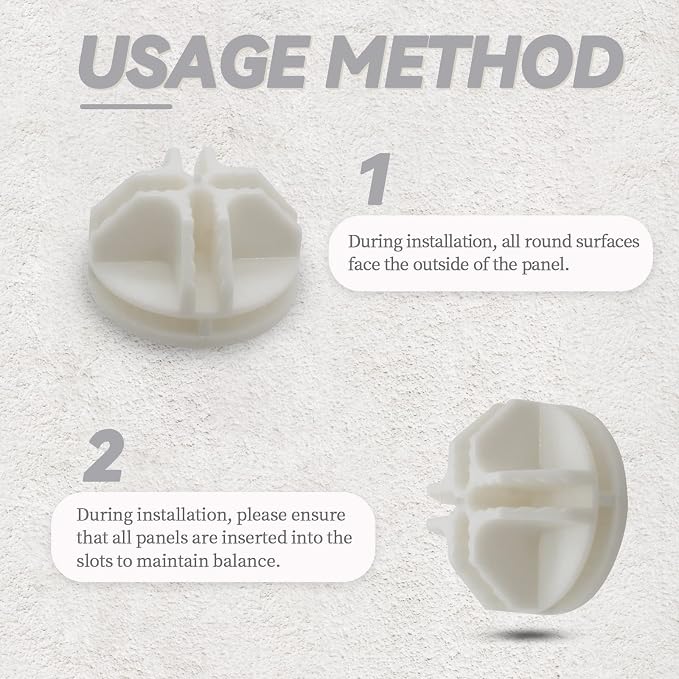 Bonsicoky 32 Pcs White Plastic Connector - Image 4