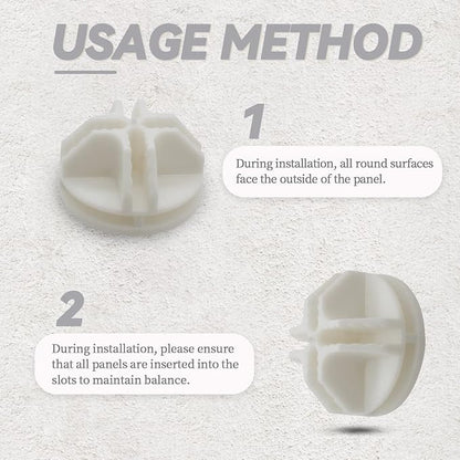 Bonsicoky 32 Pcs White Plastic Connector - Image 4
