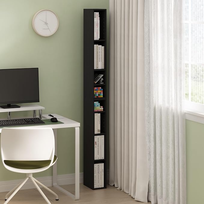 Furinno Fulda Book Shelf, 8-Tier Bookshelf, Bookcase - Image 2