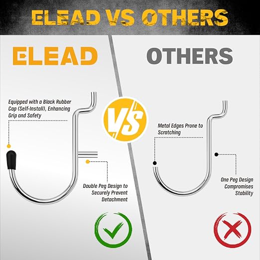 ELEAD 297 Piece Pegboard Hooks Kit, Peg Board Organizer Accessories - Image 2