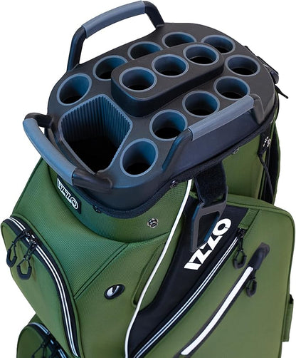 Izzo Ultimate Organizer Golf Cart Bag by IZZOGolf
