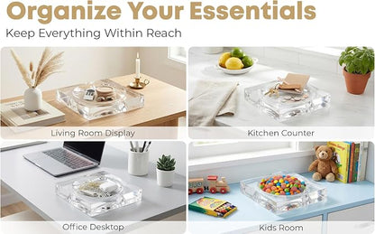 Clear Acrylic Catchall Tray - Image 5