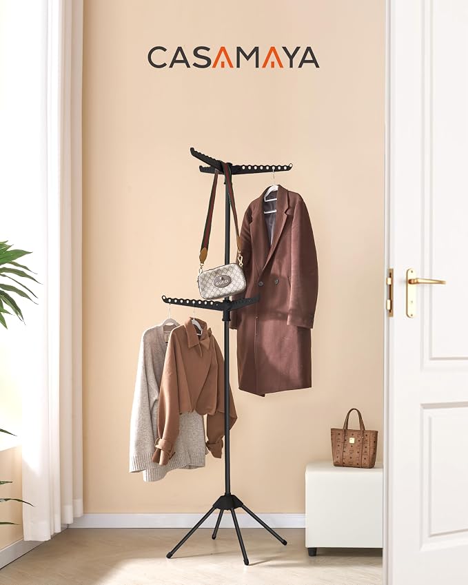 CASAMAYA Clothes Drying Rack Foldable, 74.8 inch 2 Tier Laundry Drying Rack - Image 4