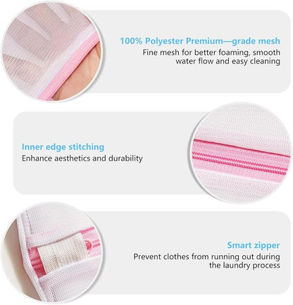 4Pcs Mesh Laundry Bags, Lingerie Bags - Image 3