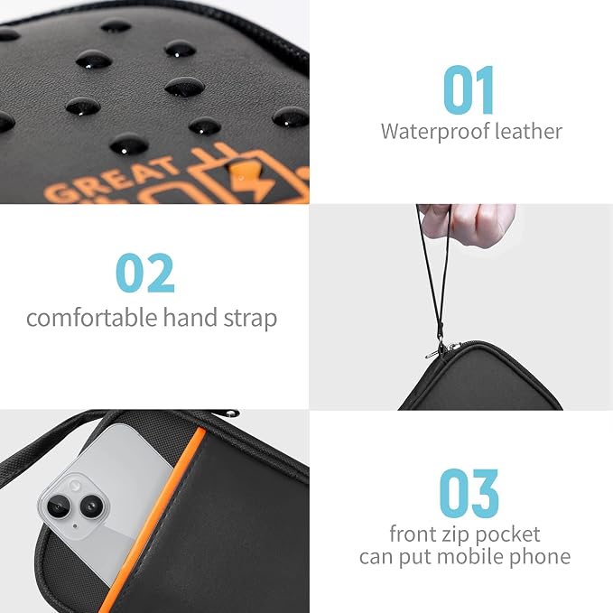 Lcsmaokin Electronics Travel Organizer, Portable Waterproof Electronic Travel - Image 5