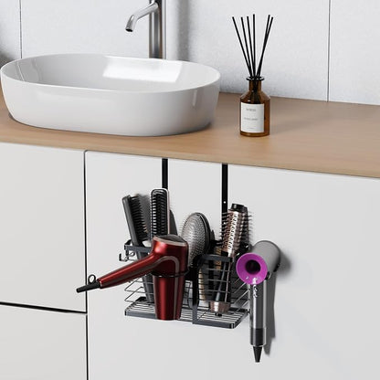 YIGII Hair Dryer Holder, 3 in 1 Hair Tools Organizer Blow Dryer Holder - Image 7
